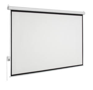 Projector Screen, Electric 84", 4:3 Matte white