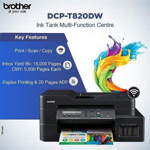 DCP-T820DW 3 in 1 printer