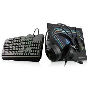 Micropack GC-410 Backlit Gaming Keyboard and Mouse Combo 4 In 1
